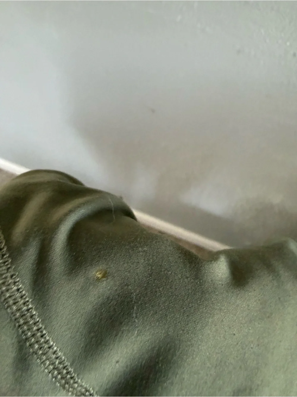 lululemon athletica Olive Green Scoop Neck Cropped Tank